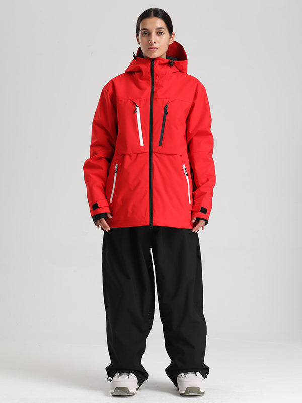 Women's Gsou Snow Durable Mountain Pro Winter Function Cargo Snow Suits