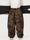 Men's Wild Motion Reflective Cargo Pockets Extra Baggy Snow Pants