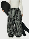 Women's Wild Motion Reflective Cargo Pockets Extra Baggy Snow Pants