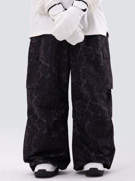 Women's Mountain Chill Freestyle Prime Baggy Leopard Snowboard Pants