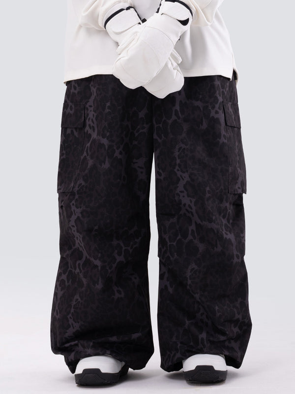 Women's Mountain Chill Freestyle Prime Baggy Leopard Snowboard Pants