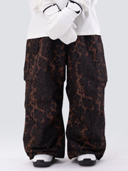 Women's Mountain Chill Freestyle Prime Baggy Leopard Snowboard Pants