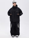 Women's NightRide Chill Reflective Snow Suit – Mountain Jacket & Baggy Cargo Pants Set