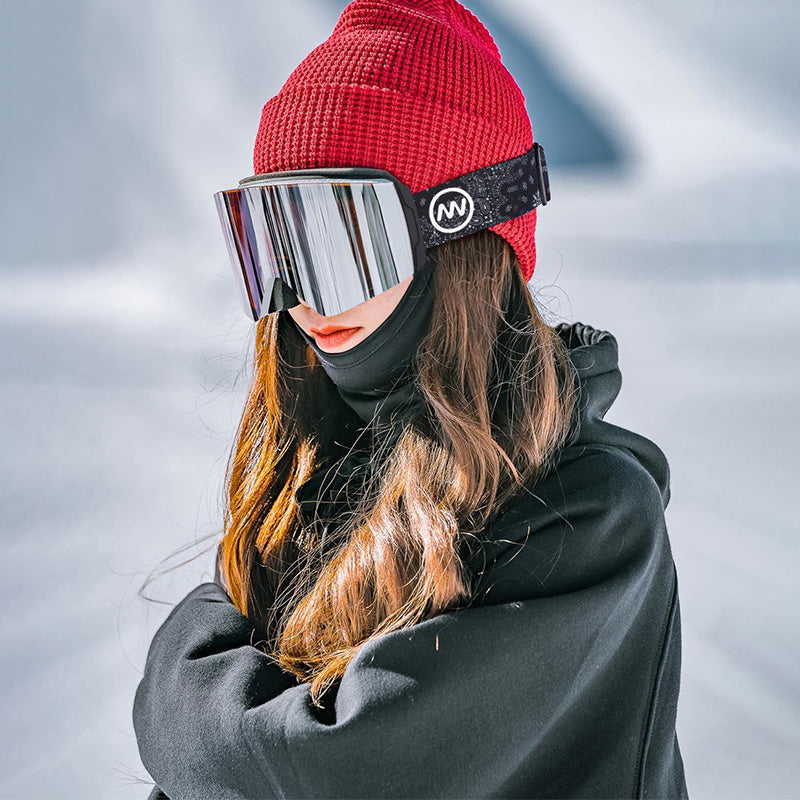 electric kleveland matte black goggle Nandn Unisex Animal Friendly Iconic Snow Goggles
