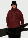 Women's UrbanCraft Street Utility Freestyle Snow Jacket – Reflective Hood & Workwear Design