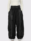Women's Wild Motion Reflective Colorblock Extra Baggy Snow Pants