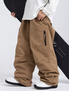 Women's Prime Mountain Baggy Snow Pants with Dual Side Cargo Pockets