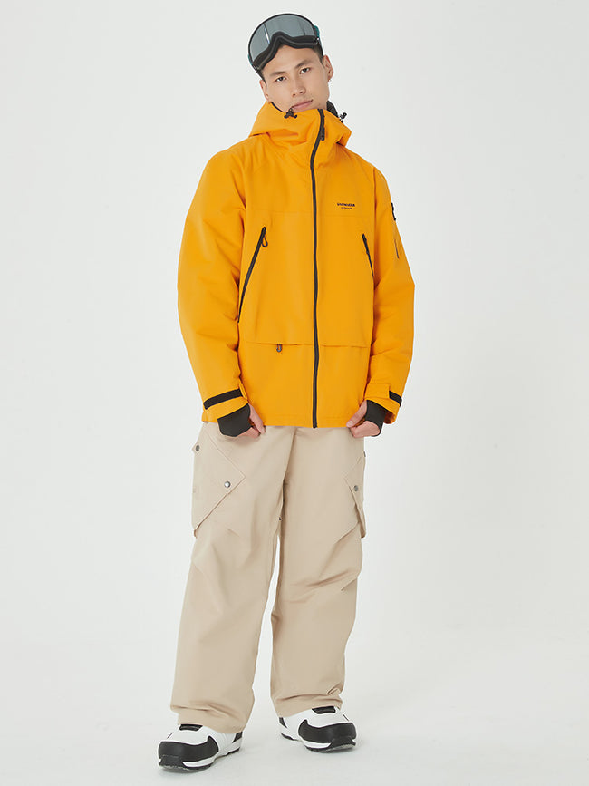 Men's Mountain Breaker Anorak Jacket with Swag Cargo Snowboard