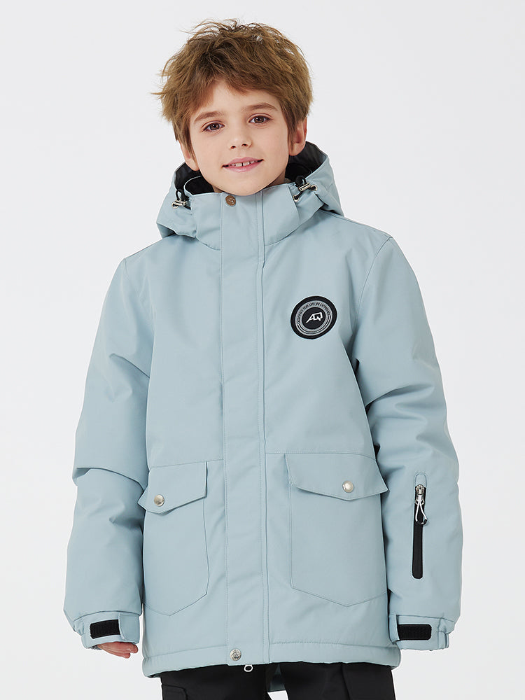 Kid's Unisex Mountain Explorer Waterproof Snow Jacket Snowverb