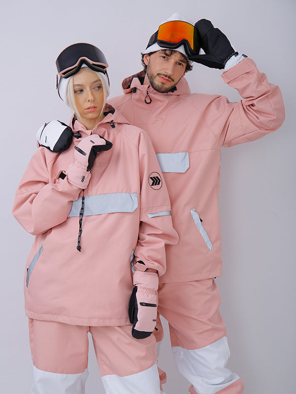 Men's Snowverb Alpine Ranger Colorblock Anorak Snowboard Jacket