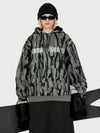 Women's Hyper Beast Reflective Graphic Snow Hoodie – Crew Edition