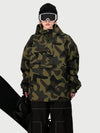 Women's Ultra Feral Camo Shark Half Zip Pullover Anorak Snow Jacket