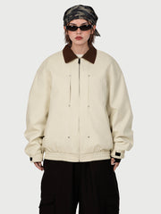 Women's Urban Steeze Workwear Lifestyle Snow Jacket with Rivet-Reinforced Panels