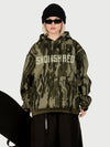 Women's Snow Addict Reflective Graphic Baggy Freestyle Pullover Snow Hoodie