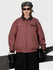 Chaqueta de nieve urbana Steeze para mujer – Corte funcional con cuello en contraste