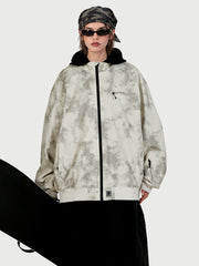 Waterdichte 2-in-1 Urban Steeze werkjas voor dames – gelaagde look