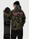 Women's Ultra Feral Camo Shark Half Zip Pullover Anorak Snow Jacket