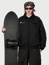 Chaqueta de nieve urbana Steeze para mujer – Corte funcional con cuello en contraste