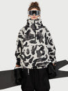 Anorque Snow Park Rider de Mulher Freestyle Softshell Meio-Fecho com Capuz e Bolso Canguru