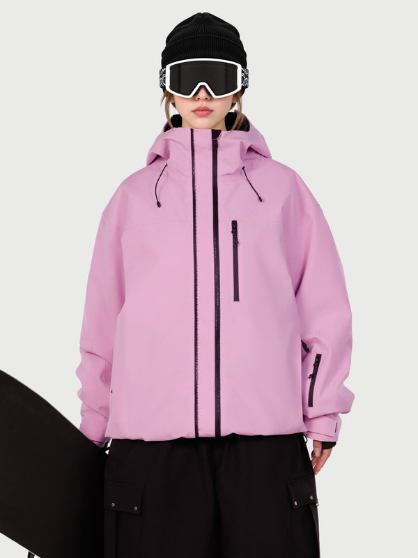 Women's Techline Dual Zip Fit Adjustment Durable Ski & Snowboard Jacket
