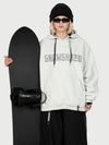 Women's Snow Addict Reflective Graphic Baggy Freestyle Pullover Snow Hoodie