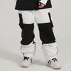Men's Gsou Snow Winter Freerider Cargo Pockets Snowboard Pants
