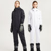 Women's Northfeel Hygge One Piece White Snowuits Ski Jumpsuits