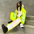 Womens Doorek Colorful Reflective Snowsuit Jacket & Pants Set
