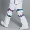 Women's Unisex Arctic Queen Glimmer Neon Light Cross X Snow Pants