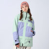 Women's Nandn x DOLL Colorblock Outdoor Sports Waterproof Ski Jacket