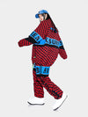 Snowverb Women's Street Style Plaid Snow Suits