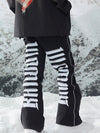 Men's RandomPow Winter Powder Reflective Stripe Snow Pants