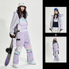 Women's Vector Winter Elf Snowboard Suits Waterproof Jacket & Pants Set