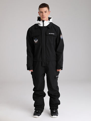 Men One Piece Snowsuit-Other