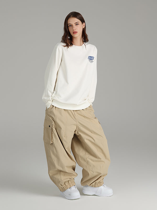 The North Face Easy nylon baggy pants in light brown | ASOS
