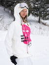 Women's Snowall Unisex Gangster Swagger Snowscape Water Resistant Hoodie