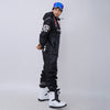 Men's PINGUP P-40 Fighter & Shark Conjoined One Piece Snowboard Suits