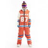 PINGUP Icy Hockey Dope Style One Piece Snowboard Suits
