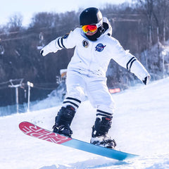 Kids Unisex Doorek Nasa Space Ski Suit One Piece Snowsuits