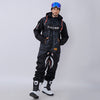 Men's PINGUP P-40 Fighter & Shark Conjoined One Piece Snowboard Jumpsuit
