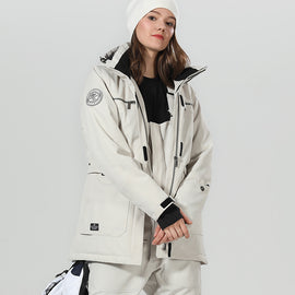 Women's High Experience Top Quality Winter Fashion Outerwear 15k Waterproof Ski Snowboard Jackets