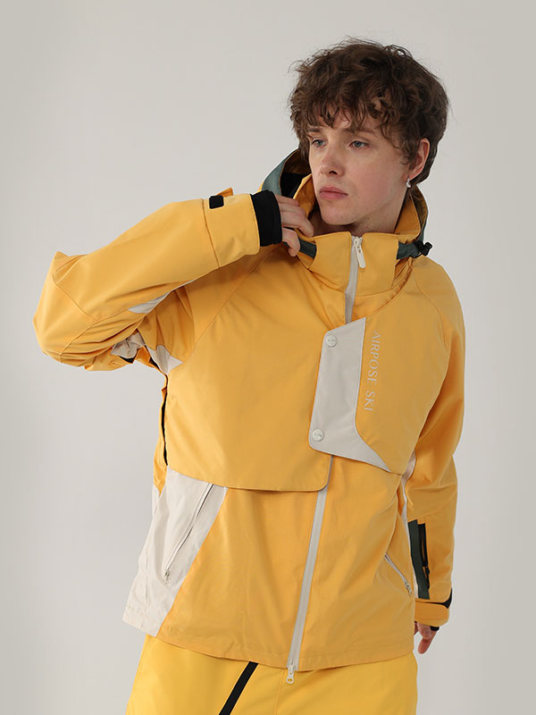 Men's Air Pose Winter Defender Shell Cargo Snow Jacket