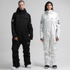 Men's Gsou Snow Mountains Tiger Gangster Style One Piece Snowboard Suits