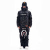 Snowverb Men's P-40 Fighter & Shark Conjoined One Piece Snowboard Suits