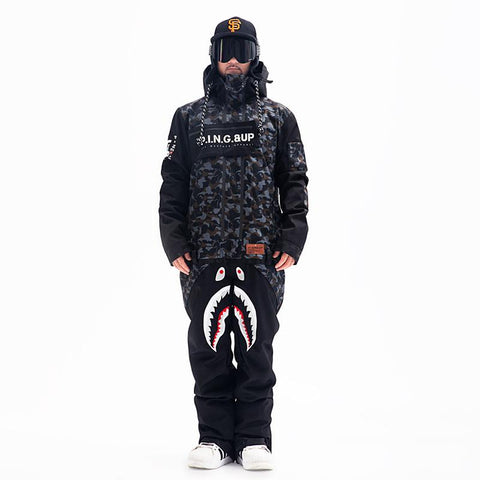 PING&UP Snowboard Jacket, Pants, Accessories
