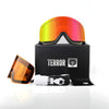 Unisex Terror Frameless Snowboard Goggles With 1 Spare Lenses