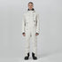 Men's High Experience Winter Snowsports Stylish One Piece White Snowboard Suits