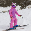 Kids Unisex Waterproof Winter Animal Friendly One Piece Snowsuits