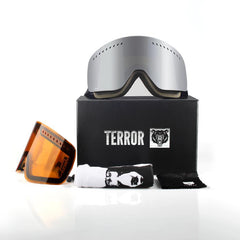Unisex Terror Frameless Snowboard Goggles / 1 Spare Lenses