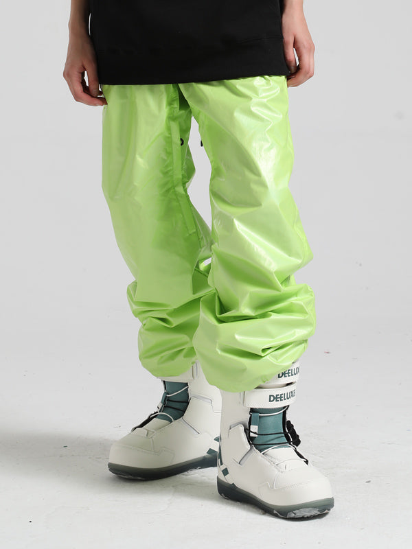 Ski Wear Neon Reflective Cargo Snow Pants -Unisex main image 0